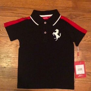 Ferrari toddler collared shirt 3T